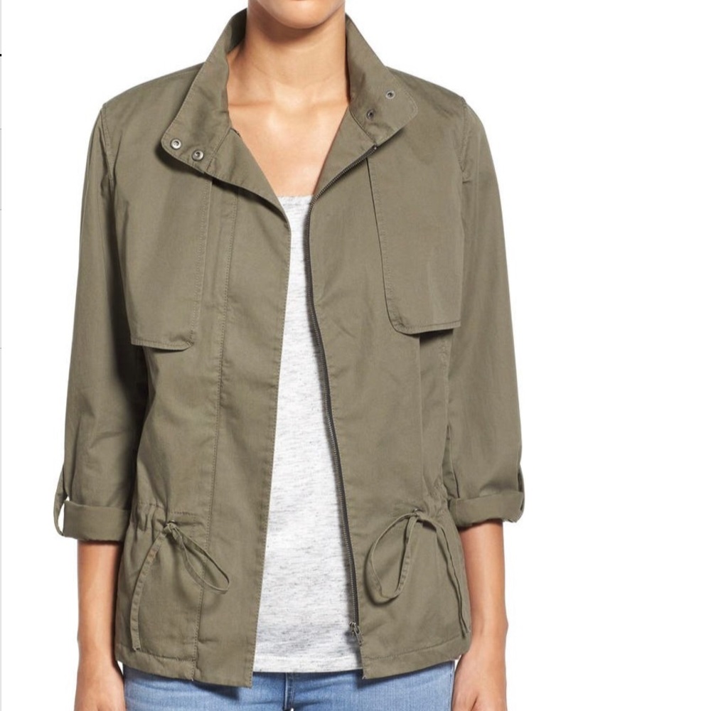 Roll Sleeve Utility Jacket by Caslon